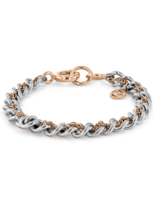 TOMMY HILFIGER JEWELS Two Tone Stainless Steel Bracelet