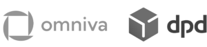 Omniva and DPD logos
